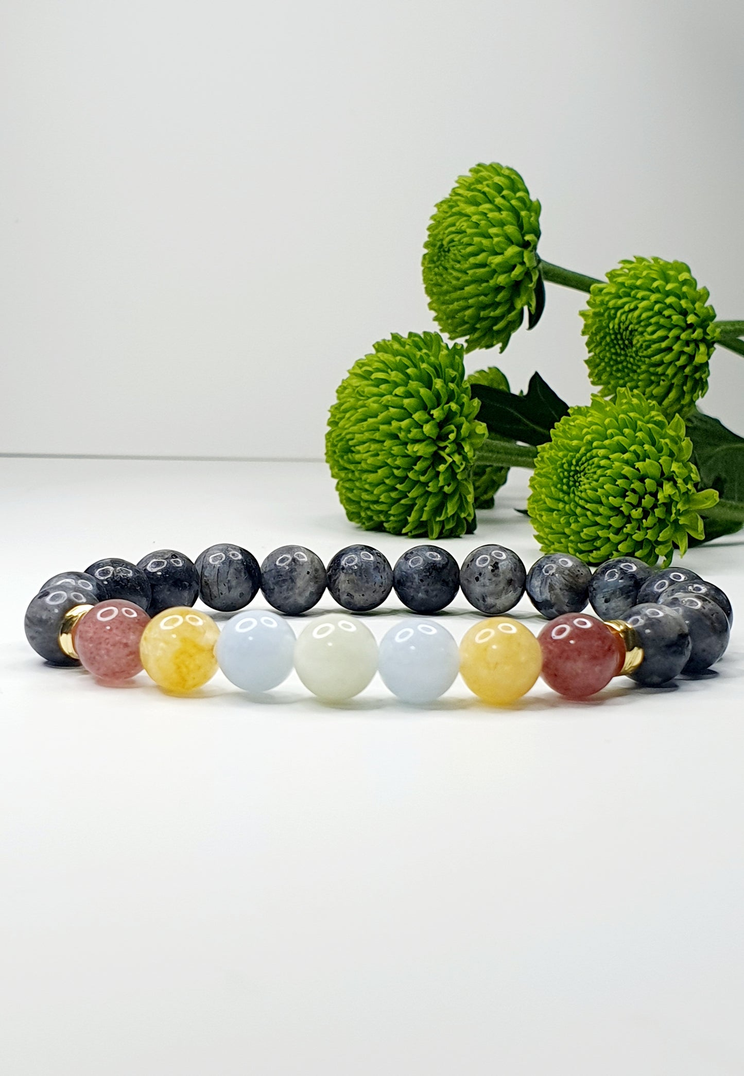 Energy bracelet from natural stone 8mm bead