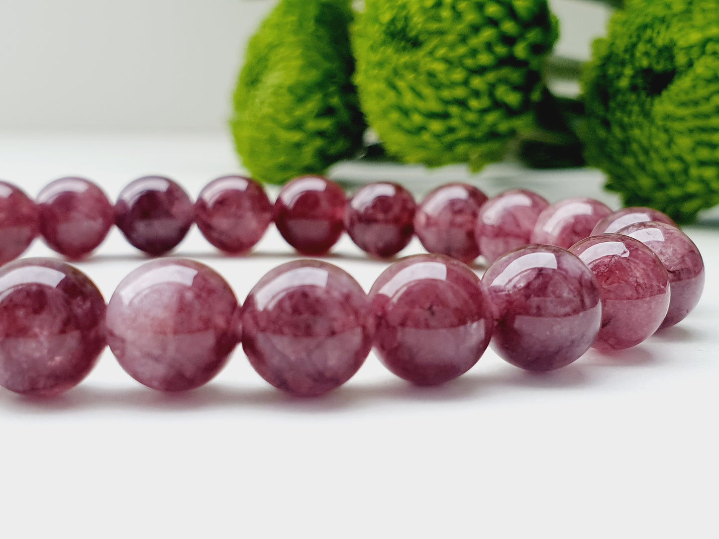 Lepidolite natural stone bracelet 8mm bead