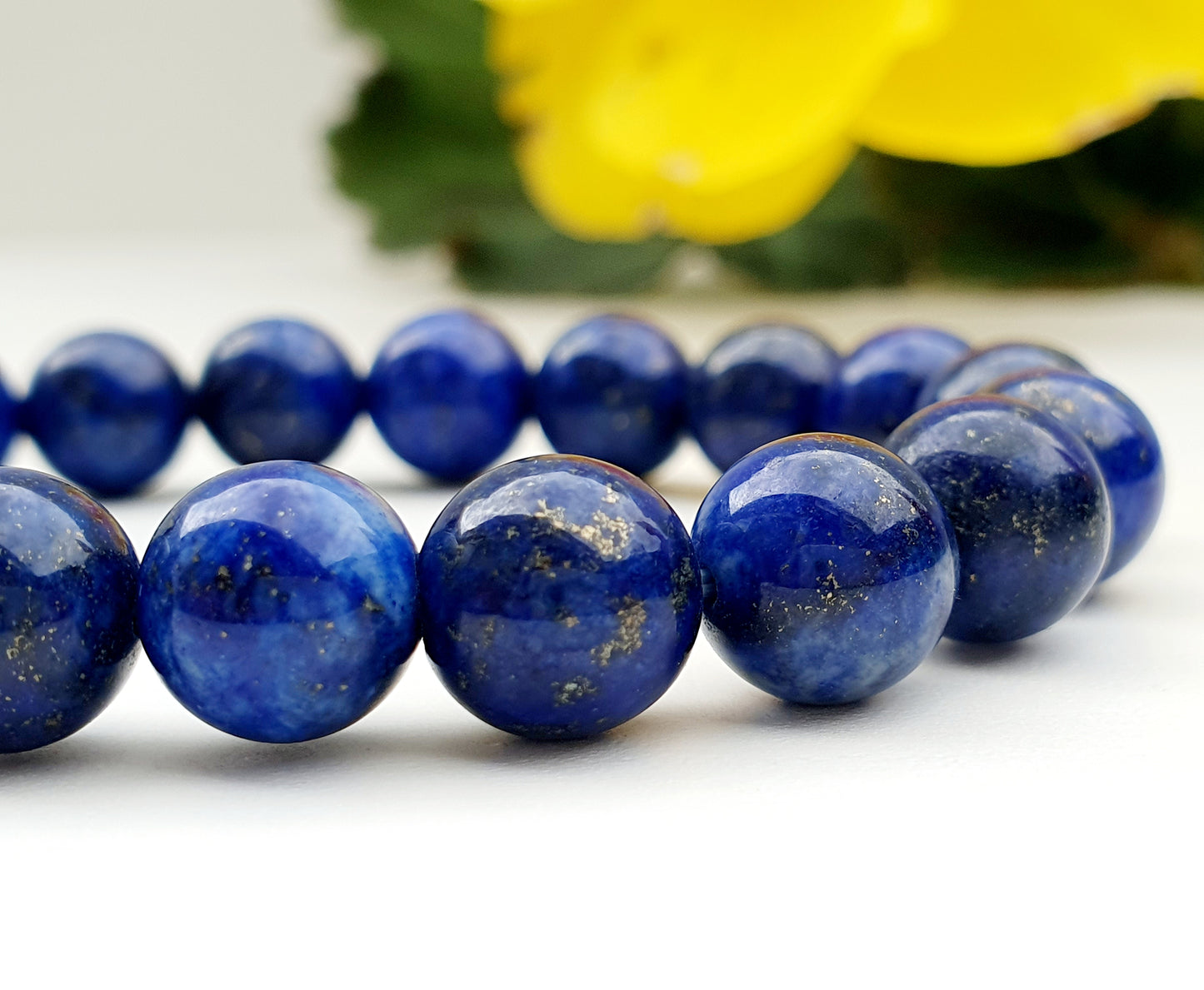 Lapis lazuli natural stone bracelet 8mm bead