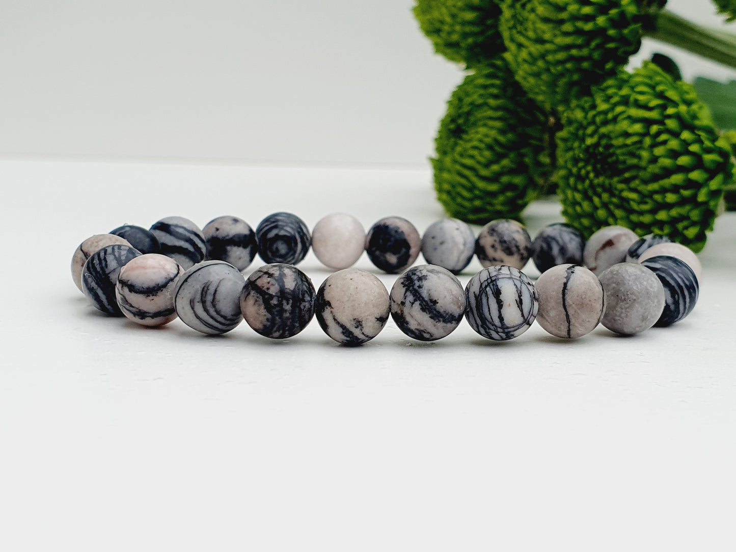 Spider Jasper bracelet natural stone 8mm bead