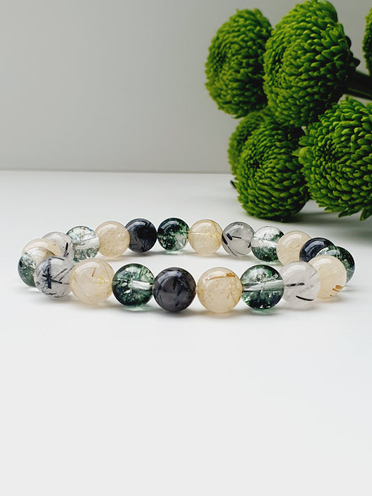 Michelle bracelet from natural gemstone 8mm bead